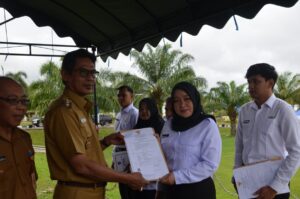 586 CPNS dan PPPK Terima SK, Wabup Balangan Tekankan Disiplin dan Etos Kerja