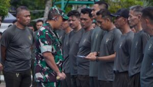 Dandim 1001/HSU-BLG Letkol Gunantyo Tekankan Kinerja-Sinergitas Prajurit di Jamdan