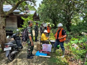 Kodim 1001/HSU-BLG dan Pemkab HSU Mulai Pembuatan Sumur Bor untuk Akses Air Bersih di Banyu Tajun Pangkalan