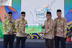 Danrem 101/Antasari-Kodim 1001/HSU-BLG Hadiri HUT Ke-73 HSU, Pemkab Hibahkan Lahan untuk Kodim