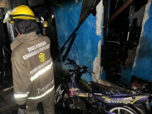 Kebakaran Hebat Gang Sadar Kelayan A Banjarmasin, 15 Rumah hingga 1 Motor Hangus!