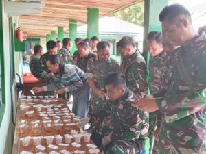 Tes Urine Dadakan Kodim 1001/HSU-BLG, Semua Prajurit Dinyatakan Negatif Narkoba!