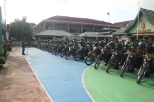 Kodim 1001/HSU-BLG Gelar Razia Internal, Tertibkan Kendaraan Prajurit-PNS