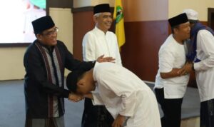 Bupati dan Wabup HSU Gelar Open House Iduladha, Masyarakat Antusias Hadiri Silaturahmi