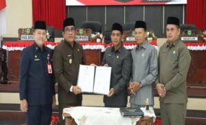DPRD HSU Sahkan RPJMD 2025–2029, Bupati Sahrujani: Jadi Arah Baru Pembangunan Hulu Sungai Utara