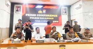 Simpun! Kurang dari 3×24 Jam, Pelaku Pembunuhan di Gulinggang Berhasil Diringkus Polres Balangan