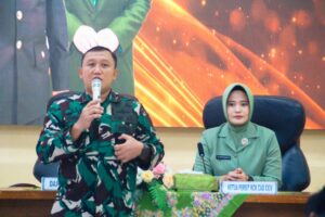 Dandim 1001/HSU-BLG Ajak Prajurit dan Persit Jaga Harmoni Keluarga hingga Kesehatan Fisik