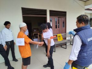 Terkuak Saat Rekonstruksi, Ini Alasan Pria di Balangan Nekat Habisi Tetangga 