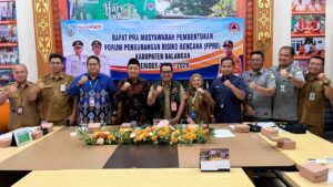 Bangun Daerah Tangguh, BPBD Balangan Bentuk Forum Pengurangan Risiko Bencana