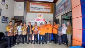 BPBD HSU Telusuri Sistem Rekrutmen TRC ke BPBD Balangan, Perkuat Sinergi Penanganan Bencana