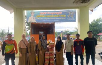 Air Terus Naik, BPBD Balangan Pacu Logistik ke 216 KK Ditengah Kepungan Banjir Juai