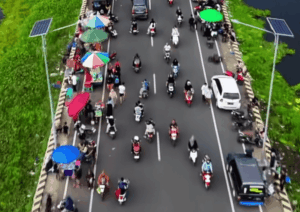 Di Persimpangan Nafkah dan Aturan, Pedagang Jalan Bypass Amuntai Bertahan di Tengah Imbauan
