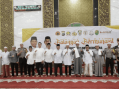 Perkuat Ikhtiar Spiritual-Kesiapsiagaan Bencana, Sekwan Balangan Hadir Bermunajat