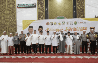Perkuat Ikhtiar Spiritual-Kesiapsiagaan Bencana, Sekwan Balangan Hadir Bermunajat