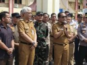 Ratusan Massa LSM GOSTI HSU Gelar Aksi Damai, Dukung Bupati Sahrujani dan Soroti Dugaan Korupsi RSUD