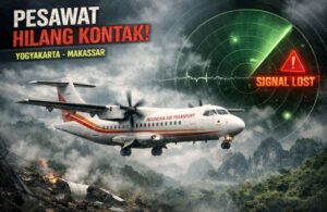 Pesawat ATR 400 Hilang Kontak di Maros, Basarnas Kerahkan 25 Personel