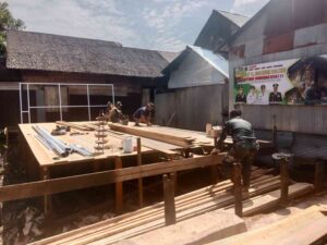 Bedah 5 RTLH di Hambuku Hulu, TMMD ke-127 Kodim 1001/HSU-BLG Wujudkan Harapan di Tengah Keterbatasan