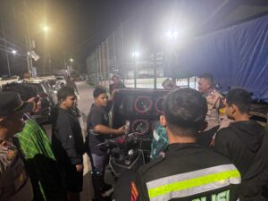 Polres Balangan Amankan Motor Balap Liar Hingga Sound DJ saat Patroli Ramadan di Paringin
