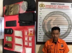 Polisi Bongkar Peredaran Sabu Ratusan Gram di HSU, Pemuda 23 Tahun Ditangkap Saat Antar Barang