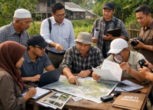 Warga Awayan Balangan Kompak Lakukan Investigasi Mandiri, Telusuri Dugaan Praktik Mafia Tanah