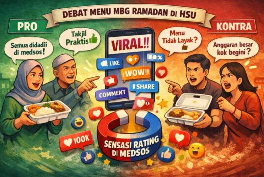 Menu MBG Ramadan di HSU Picu Pro-Kontra: Kritik Menguat, Unggahan Disinyalir Kejar Rating