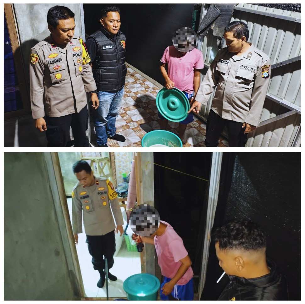 Jaga Ramadan: Diduga Menjual Tuak, Warga Paringin Timur Diamankan Polsek Paringin