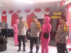 Kapolres Balangan Periksa Pospam-Posyan, Pastikan Pelayanan Mudik Idulfitri 2026 Siap 24 Jam