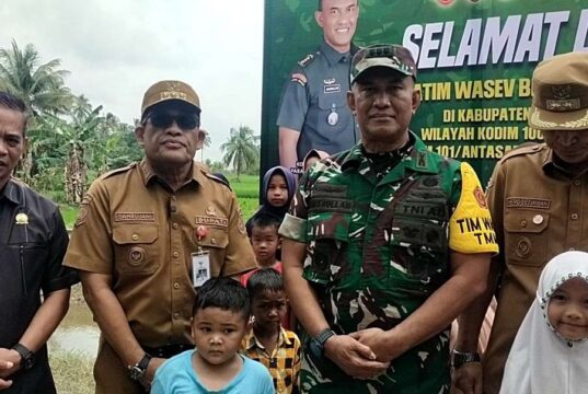Bupati HSU Apresiasi Sinergitas TMMD ke-127 di Hambuku Hulu, Siap Perkuat Kolaborasi dengan TNI