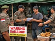 Warang Sakadup Ditertibkan, Satpol PP Balangan Intensifkan Operasi Ramadan 2026