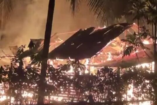 Kebakaran di Halong Balangan Hanguskan Rumah Warga, Satu KK Kehilangan Tempat Tinggal