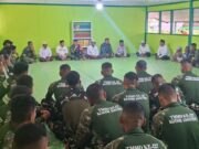 Rehab TPA Al Ikhlas Hambuku Hulu Tuntas, Satgas TMMD ke-127 Kodim 1001/HSU-BLG dan Warga Gelar Syukuran