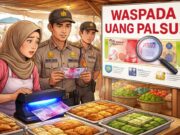 Isu Uang Palsu Beredar, Polres HSU Minta Pedagang Lebih Teliti Saat Terima Uang