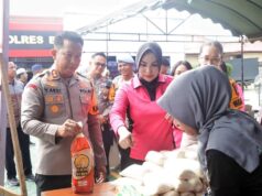 Aksi Pangan Murah, Warga Antre Buru Sembako Terjangkau Jelang Lebaran di Polres Balangan