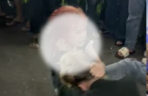 Miris! Duel Remaja Putri di Bypass Amuntai Jadi Tontonan, Direkam Demi Konten