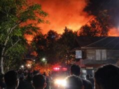Jago Merah Mengamuk di Danau Panggang HSU, Sungai Namang Berkobar Dini Hari Saat Warga Terlelap
