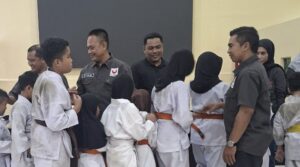 Ujian Kenaikan Sabuk di Makodim 1001, ASKI HSU Bentuk Karateka Tangguh dan Berkarakter