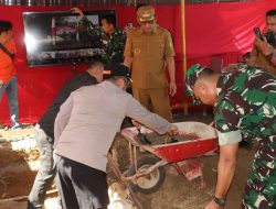 Ground Breaking Jembatan Perintis Garuda di HSU, TNI-Pemda Perkuat Konektivitas Dorong Ekonomi Daerah
