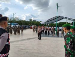 Pengamanan Super Ketat HUT ke-23 Balangan, 180 Personel Gabungan Kawal Pembukaan Expo 2026 di Tugu Maritam
