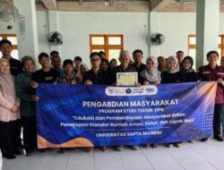 Gebrakan Univsm di HSU: Edukasi Rumah Layak Huni, Warga Didorong Pahami Standar Teknis hingga Legalitas