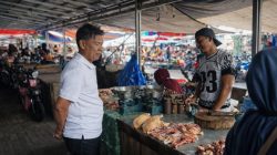 Wabup HSS Sidak Pasar Negara, Tegaskan Penertiban Pedagang Luar Area