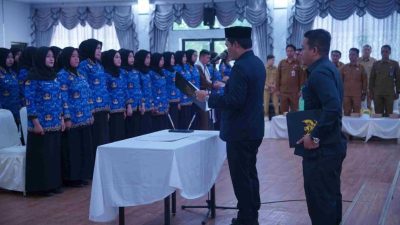 183 PNS Formasi 2024 Resmi Dilantik di Balangan, Bupati Abdul Hadi Tekankan Inovasi dan Kualitas Pelayanan Publik